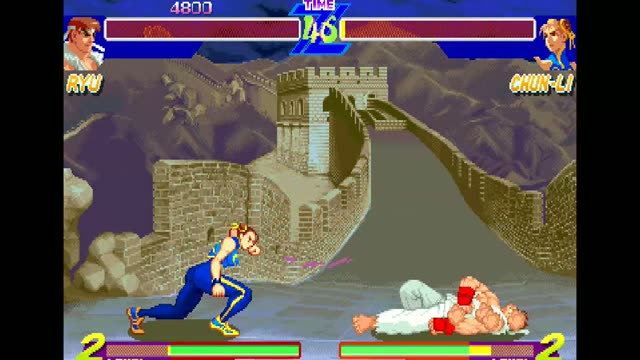 Street Fighter Alpha: Warriors' Dreams Arcade gameplay screenshot