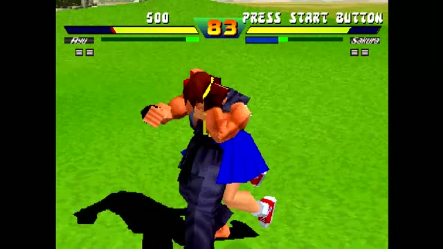 Street Fighter EX Plus Alpha gameplay screenshot