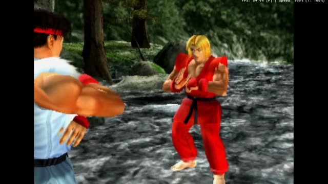 Street Fighter EX3 gameplay screenshot