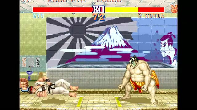 Street Fighter II': Hyper Fighting gameplay screenshot