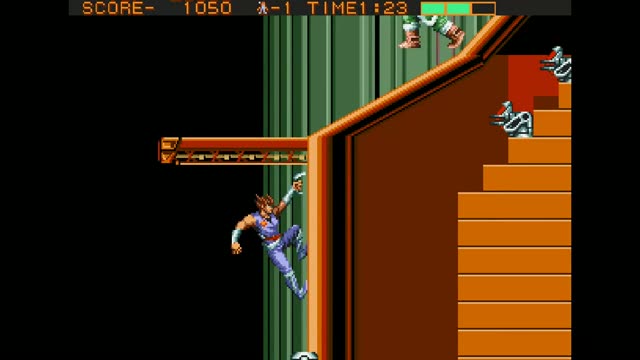 Strider Hiryuu gameplay screenshot