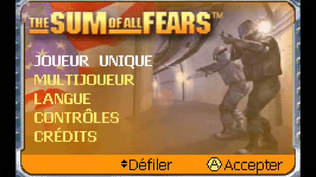 Sum of All Fears, The gameplay screenshot