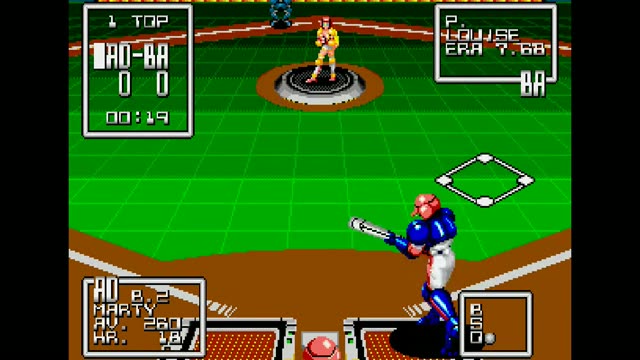 Super Baseball 2020 gameplay screenshot