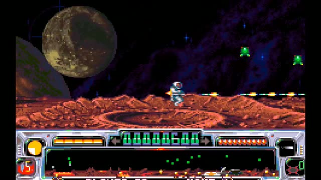 Super Dropzone - Intergalactic Rescue Mission gameplay screenshot
