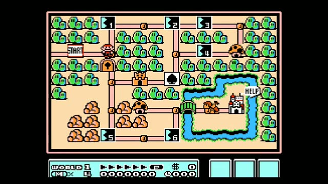 Super Mario Bros. 3 gameplay screenshot