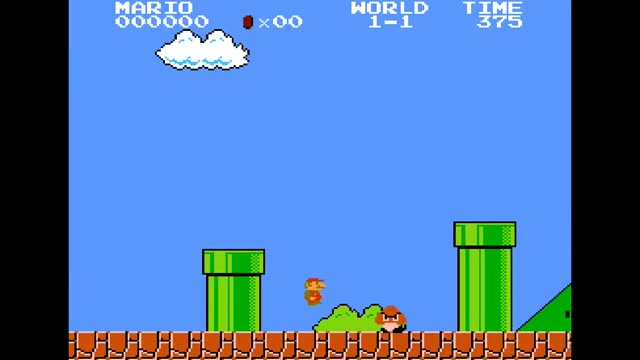 Super Mario Bros. gameplay screenshot