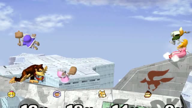 Super Smash Bros. Melee gameplay screenshot