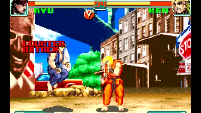 Super Street Fighter II Turbo - Revival gameplay screenshot