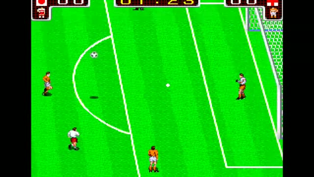 Tecmo World Cup '90 gameplay screenshot