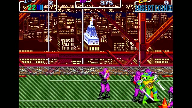Teenage Mutant Ninja Turtles - Turtles in Time gameplay screenshot