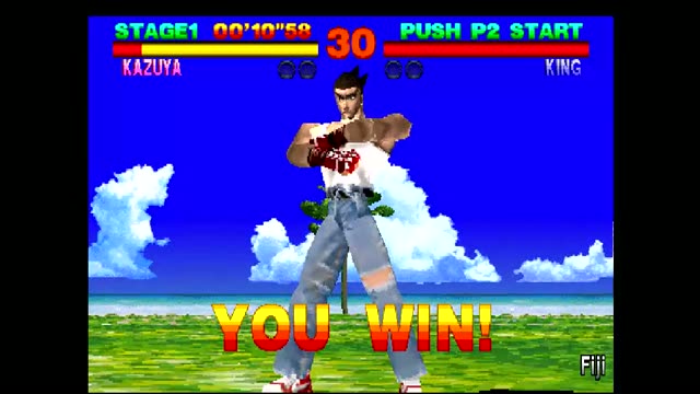Tekken gameplay screenshot