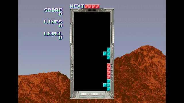 Tetris / Bloxeed gameplay screenshot