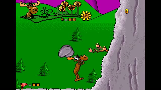 The Adventures of Rocky and Bullwinkle and Friends gameplay screenshot