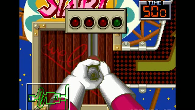 The Irritating Maze / Ultra Denryu Iraira Bou gameplay screenshot