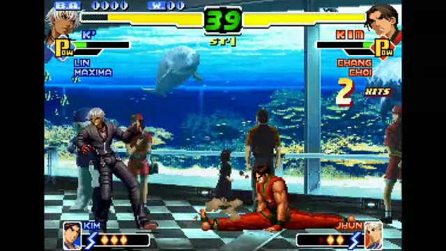 The King of Fighters 2000 gameplay screenshot