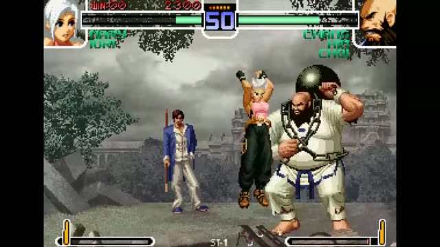 The King of Fighters 2002 gameplay screenshot