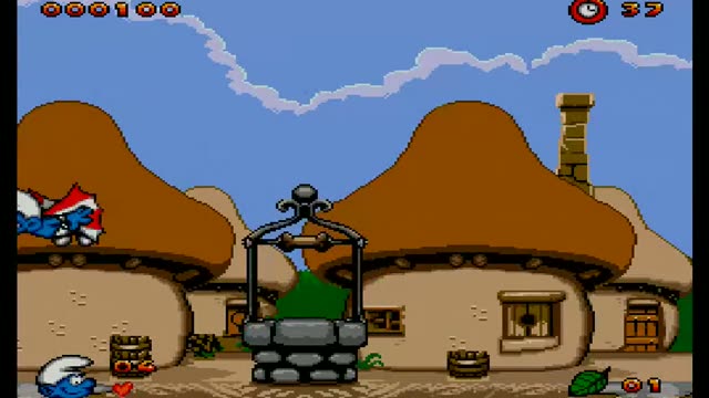 The Smurfs gameplay screenshot