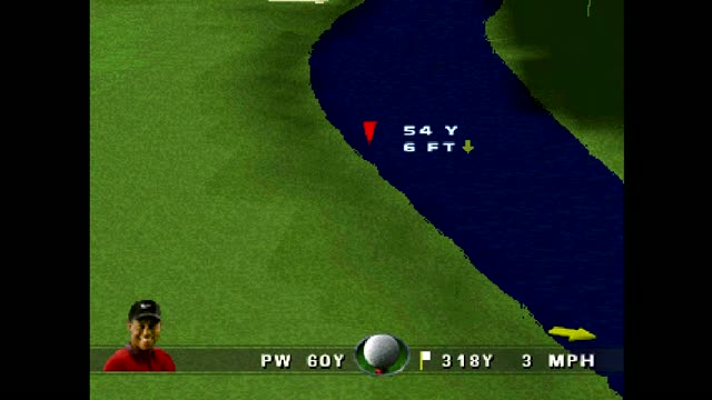 Tiger Woods 99 PGA Tour Golf gameplay screenshot