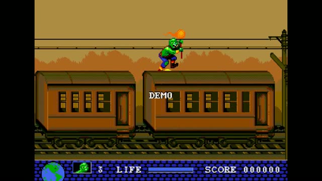 Toxic Crusaders gameplay screenshot