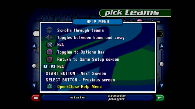 Triple Play 99 gameplay screenshot
