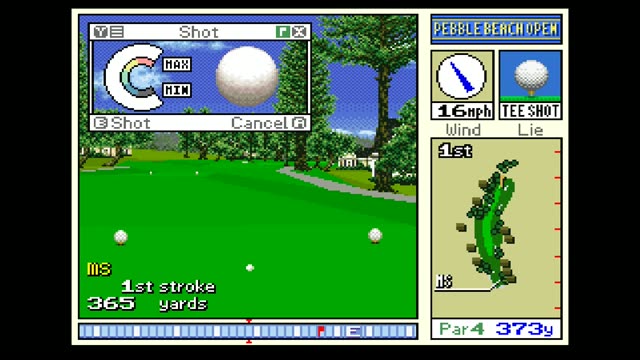 True Golf Classics - Pebble Beach Golf Links gameplay screenshot