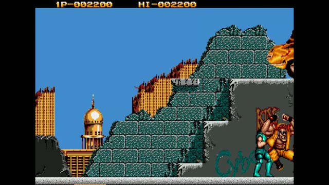 Two Crude Dudes gameplay screenshot