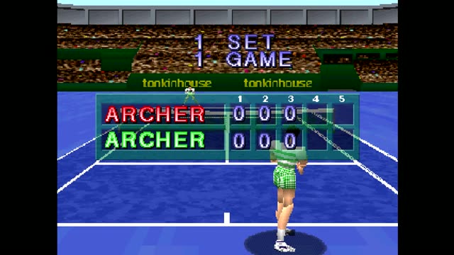 V-Tennis gameplay screenshot