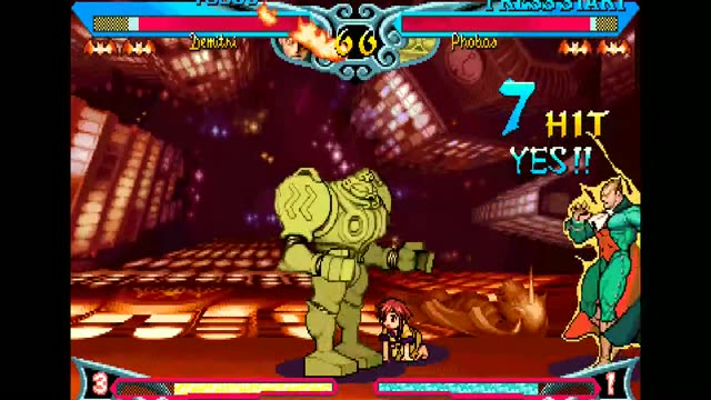 Vampire Savior 2: The Lord of Vampire gameplay screenshot