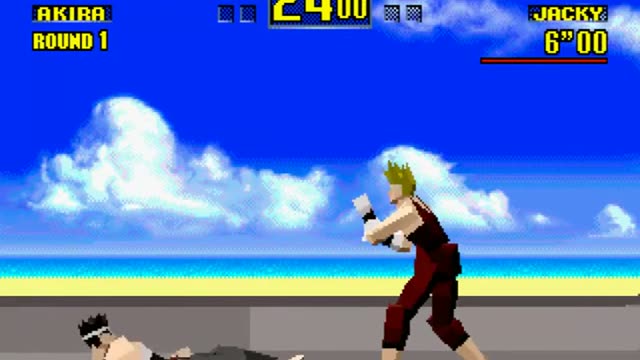 Virtua Fighter gameplay screenshot
