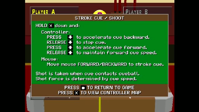 Virtual Pool gameplay screenshot