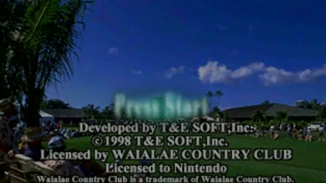 Waialae Country Club - True Golf Classics gameplay screenshot