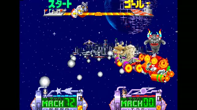 Waku Waku Ultraman Racing gameplay screenshot
