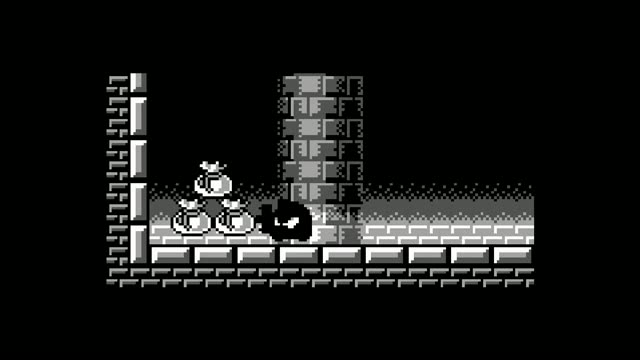 Wario Land II gameplay screenshot