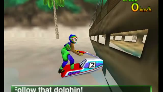 Wave Race 64 - Kawasaki Jet Ski gameplay screenshot