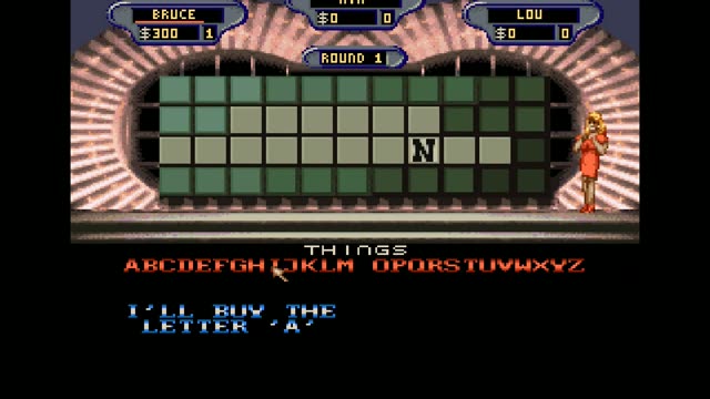 Wheel of Fortune gameplay screenshot