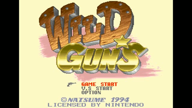 Wild Guns gameplay screenshot