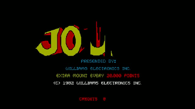 Williams Arcade's Greatest Hits gameplay screenshot