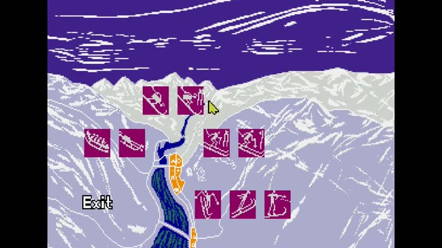 Winter Olympics gameplay screenshot