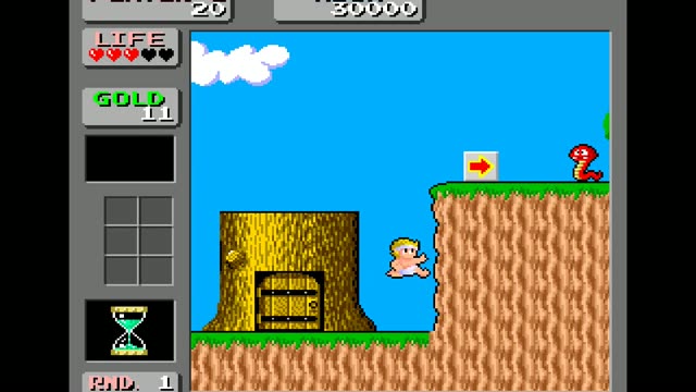 Wonder Boy: Monster Land gameplay screenshot