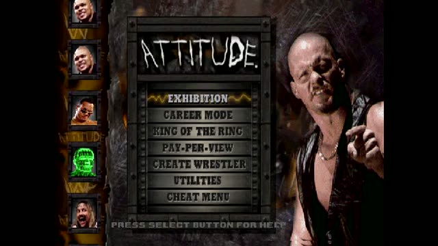 WWF Attitude gameplay screenshot