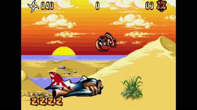 Zero The Kamikaze Squirrel gameplay screenshot
